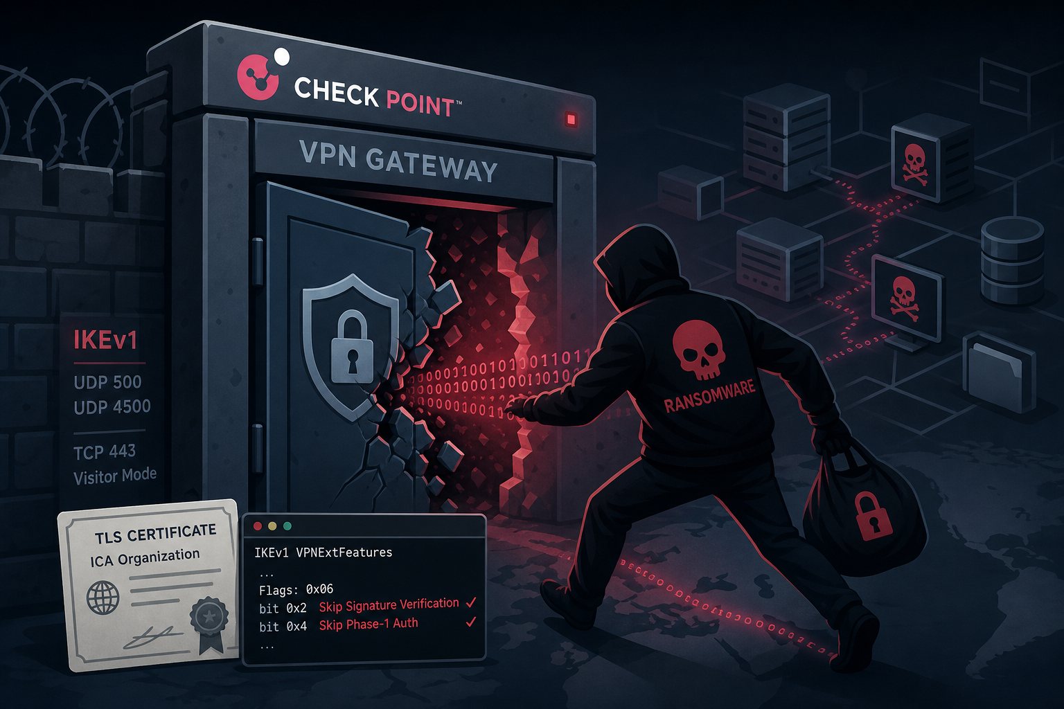 Check Point VPN Zero-Day Lets Ransomware Skip the Password